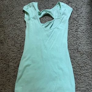 Guess brand, mini dress, size, small, mint green